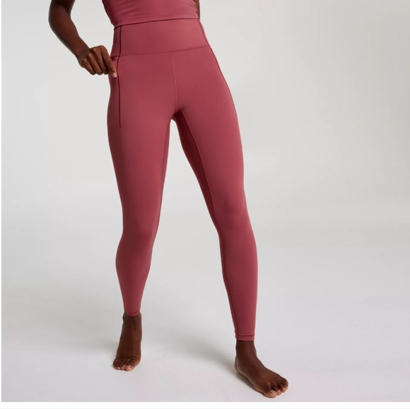 CALIA by Carrie Underwood Pants - CALIA Women's Inspire 7/8 Leggings, size L, NWT, Red